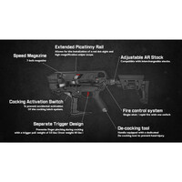 EK Archery Multi-shot Kruisboog EK Revo 7 | 90 lbs