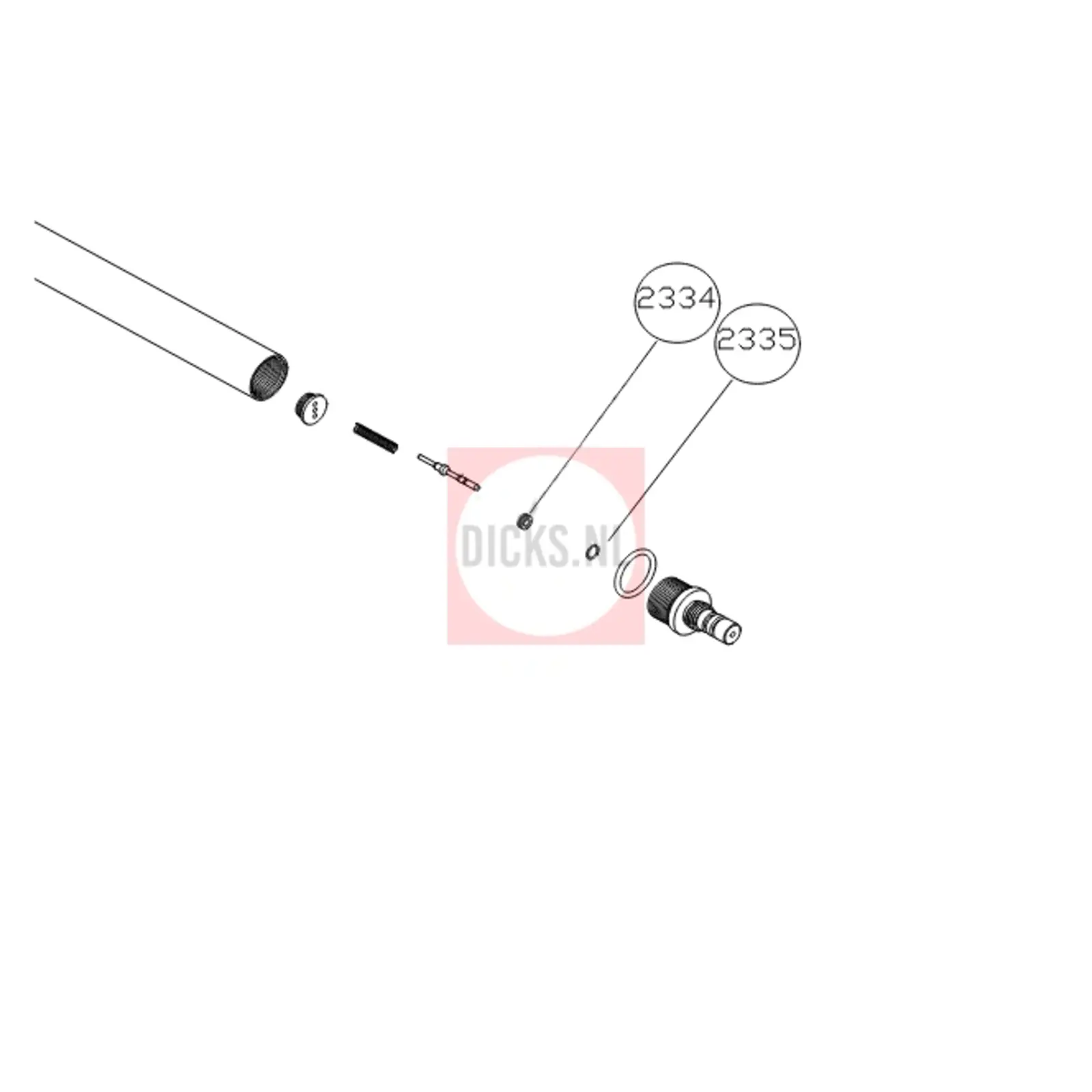 Hatsan Hatsan 2334 + 2335 | Klepzitting BT65