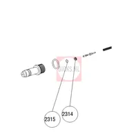 Hatsan Hatsan 2314+2315 | Klepzitting AT44/Jet/Blitz/Galatian Auto