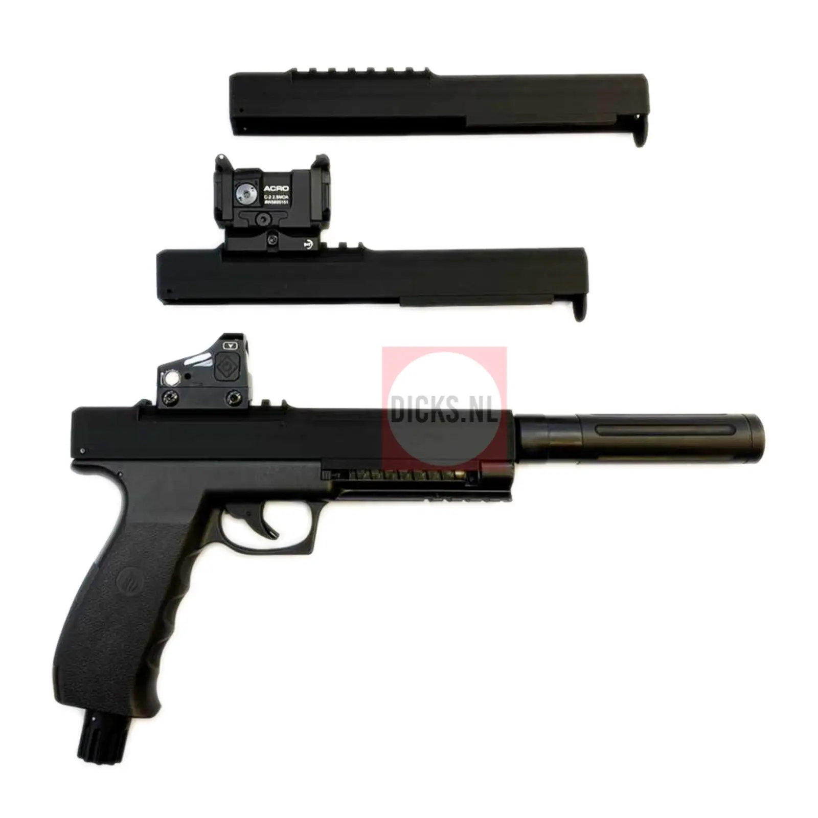 Airgunseurope Optic-ready top cover voor Vesta Sentinel PDW50 | Weaver/Picatinny