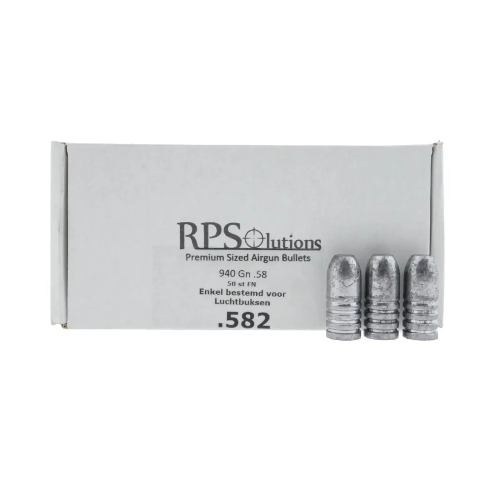 RPSolutions RPS FN Slugs .582 (14.8mm) | 940 grains | 50 stuks