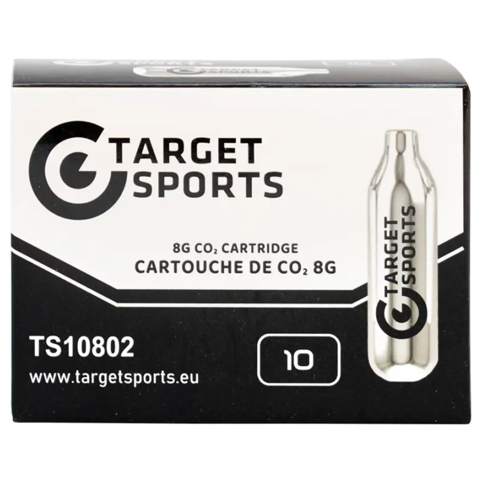 Target Sports Target Sports 8grams Co2 capsules | 10 pack