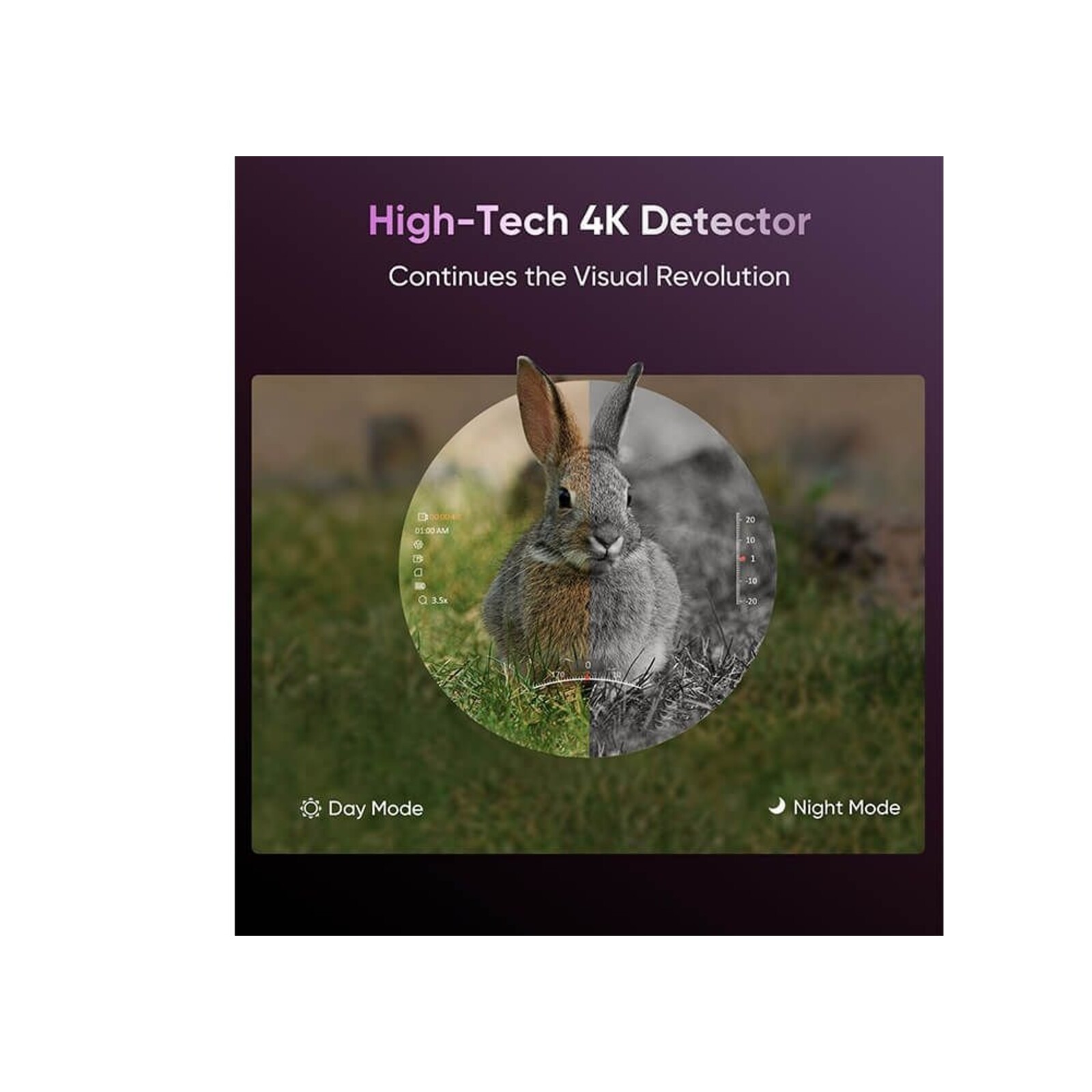 HIKMICRO Alpex 4K Lite A40E Nachtrichtkijker