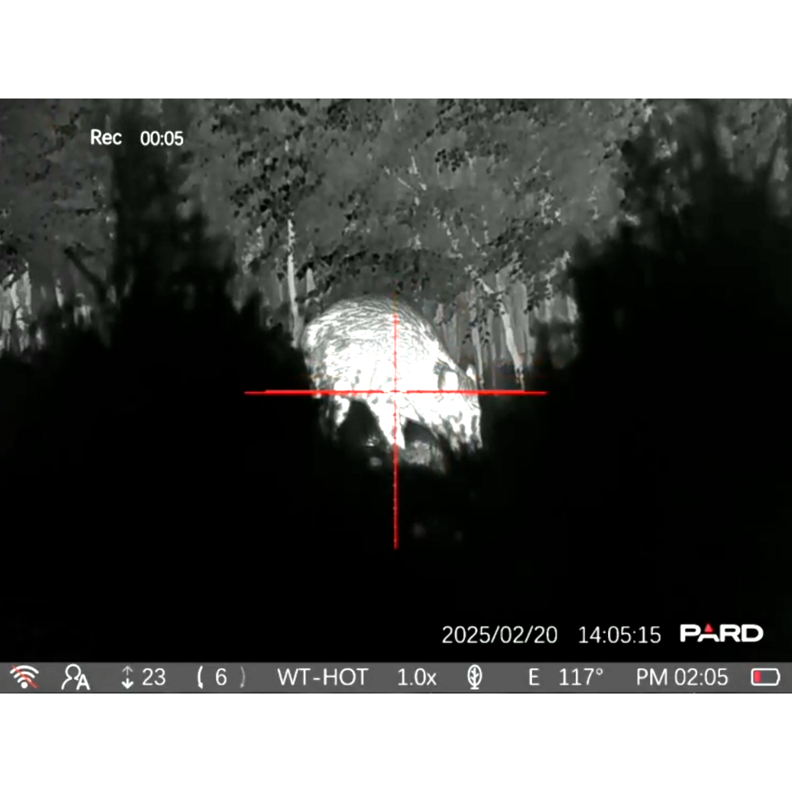 PARD Pantera Mini 256Q Warmtebeeld richtkijker