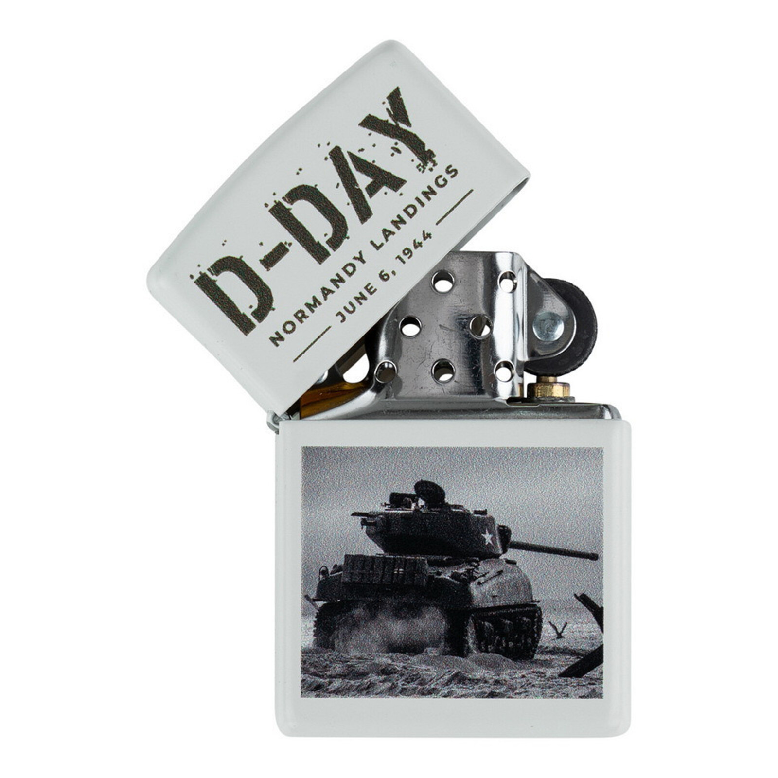 Zippo Zippo aansteker | D-Day Sherman tank