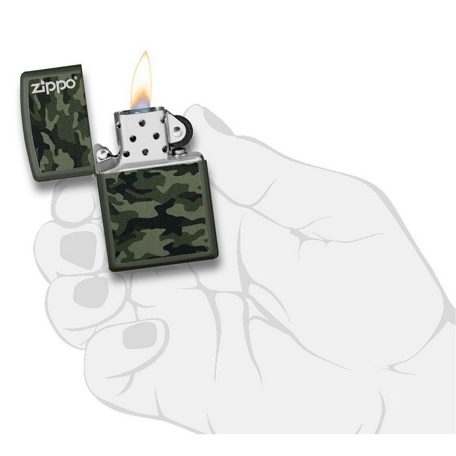 Zippo Zippo aansteker | Camo
