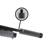 BinTac Schroefdraad/Demperadapter | M14x1 naar 1/2UNF-20