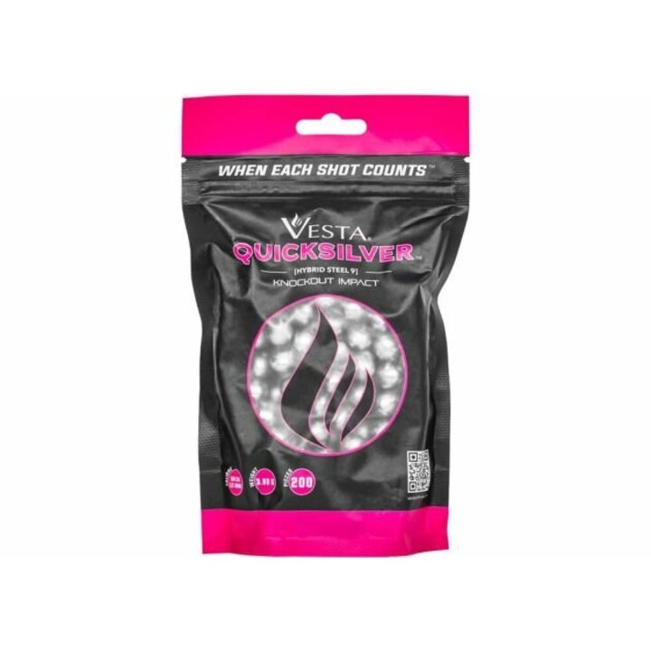 Vesta .50cal Quicksilver Steel Ball | 3,6gram | 200 stuks