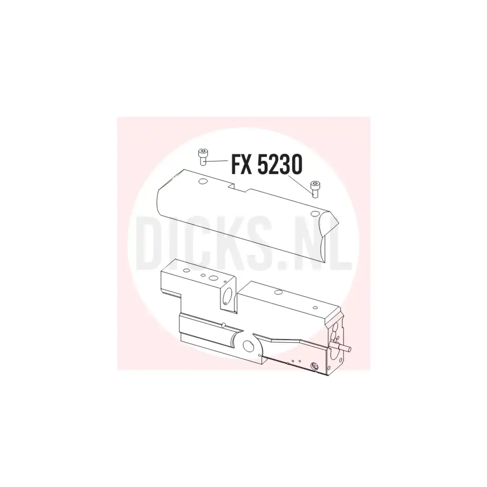 FX Airguns FX 5230 Socket head cap screw M4x6 | Wangstuk FX Maverick/Wildcat