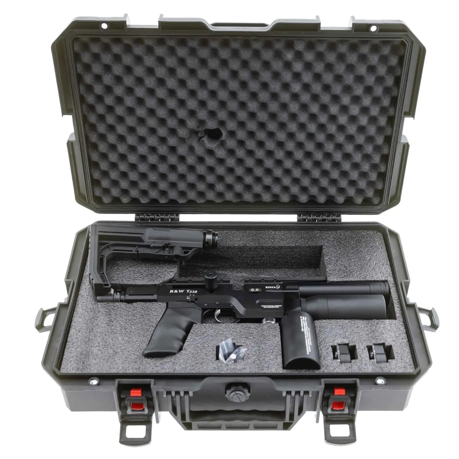 BinTac T338 PCP Carbine | .338/8,6mm | Semi-Auto