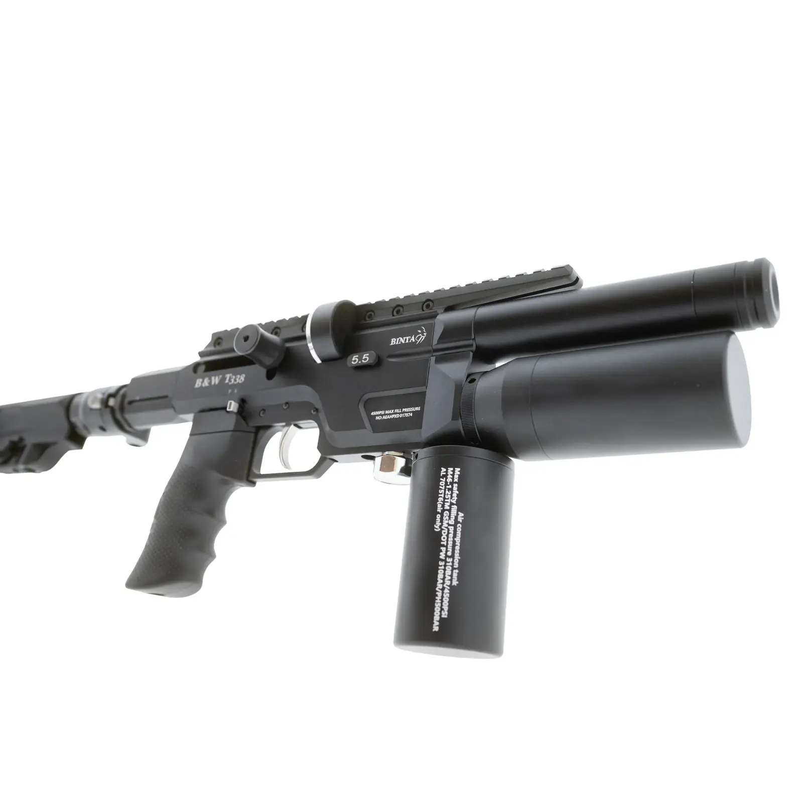 BinTac T338 PCP Carbine | .338/8,6mm | Semi-Auto