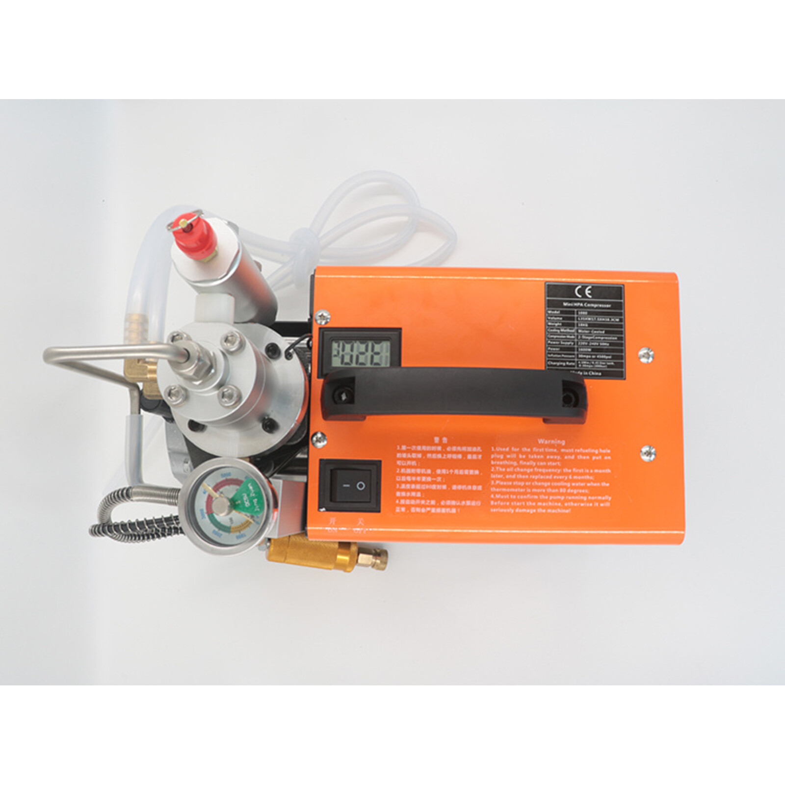 New Warrior Mini compressor New Warrior | max 300 bar | Watergekoeld