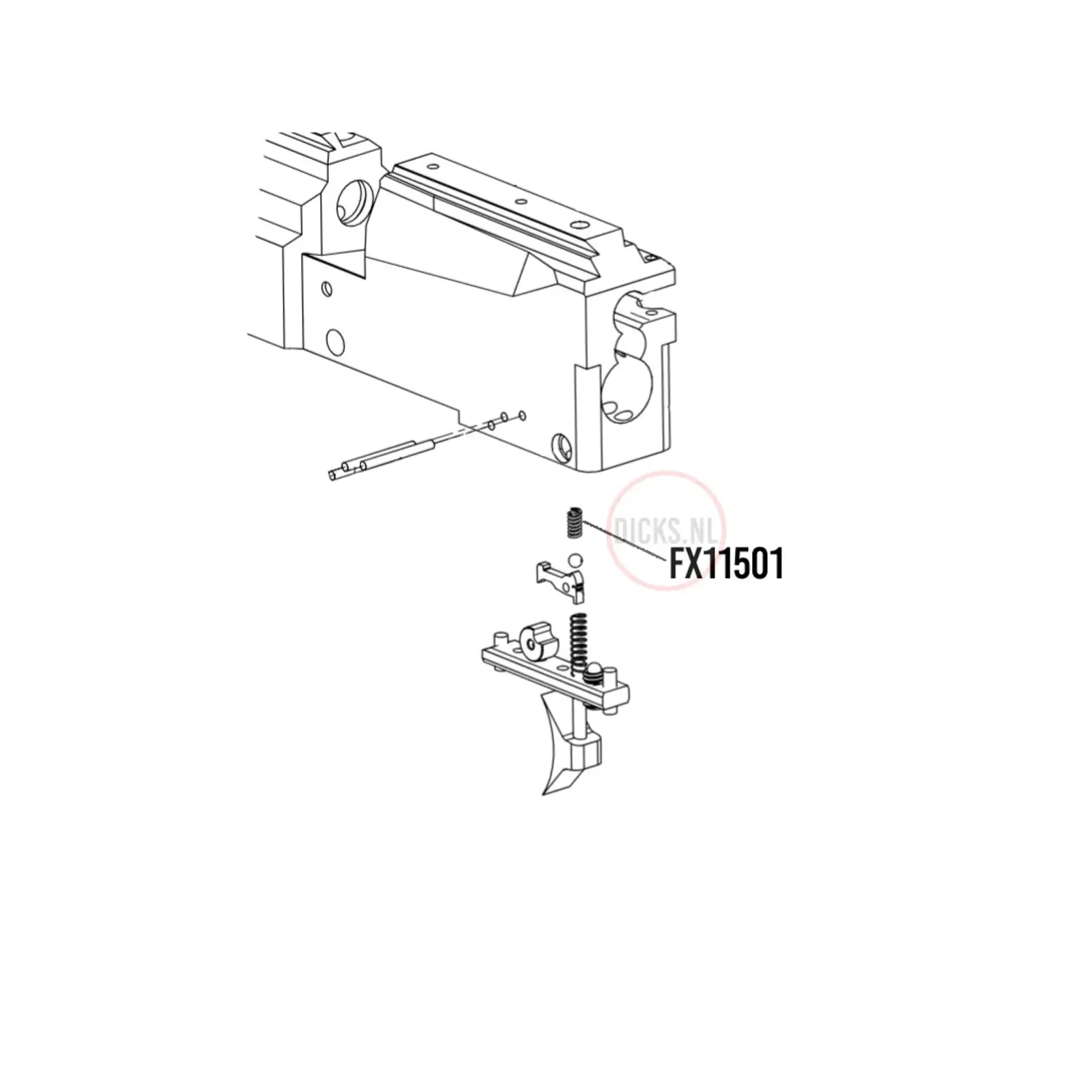 FX Airguns FX11501 Spring 0,5x2,5x6,1