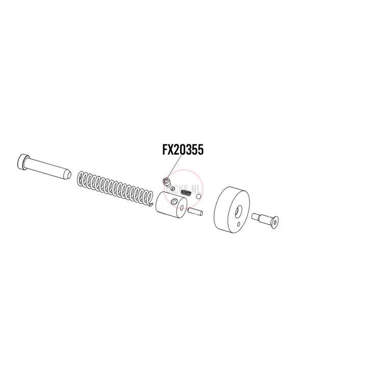 FX20355 Indication screw FX Wildcat MK3 & Maverick