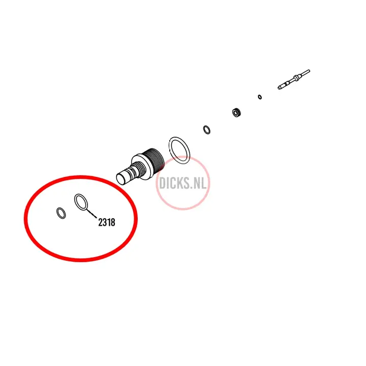 Hatsan 2318 | Valve connection seal Nova Star