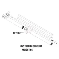 FX Airguns FX19950 FX Dynamic plenum end interne o-ring