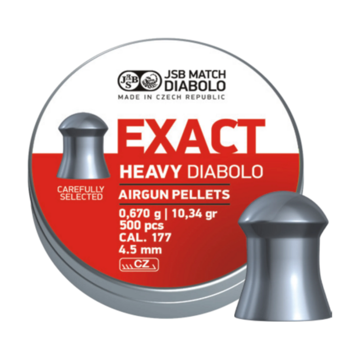 JSB Exact Heavy 4,5mm | 10.34 grains | 500