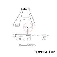 FX Airguns FX19718 FX Impact Barrel centreerring
