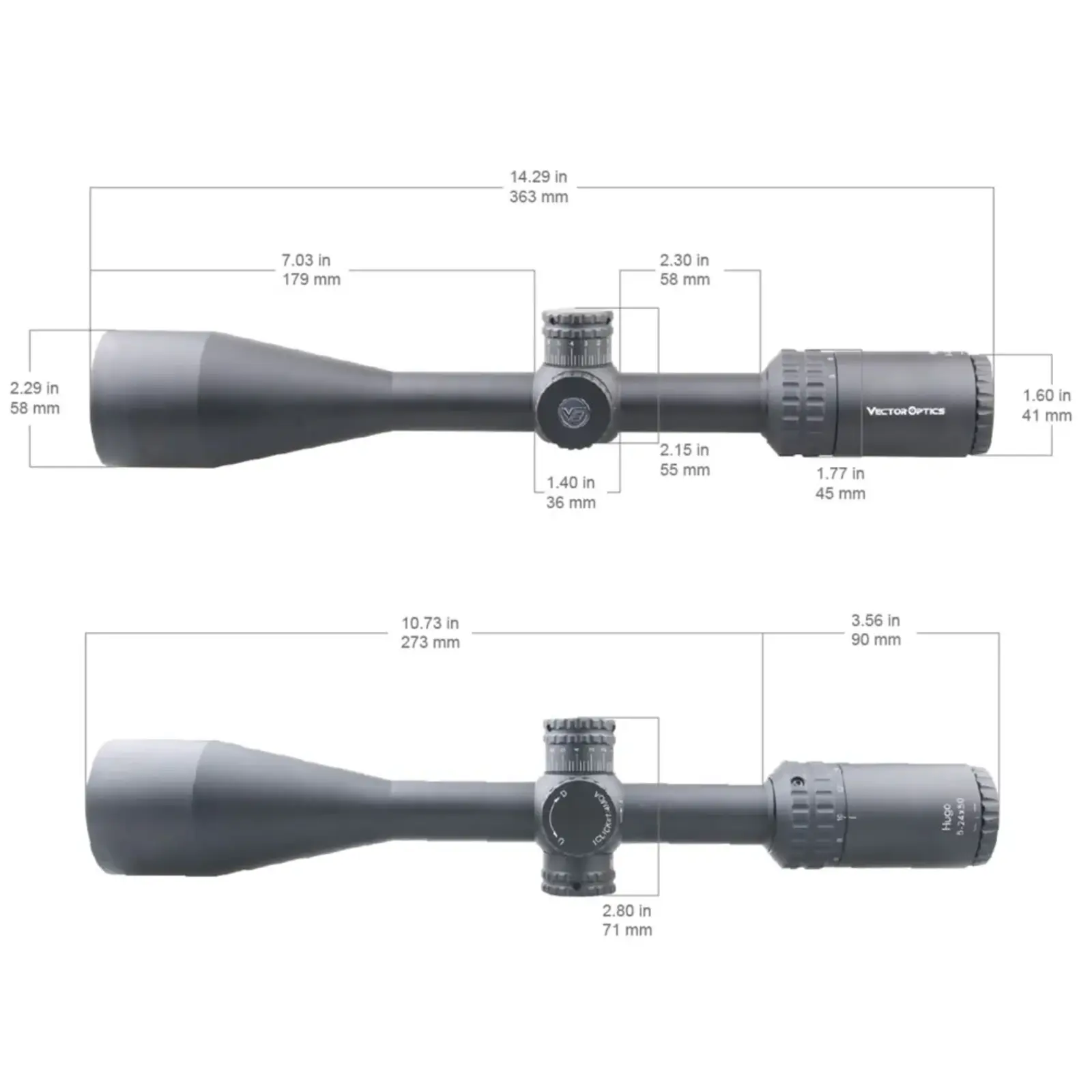 Vector Optics  Hugo VOW-10BDC | 6-24x50