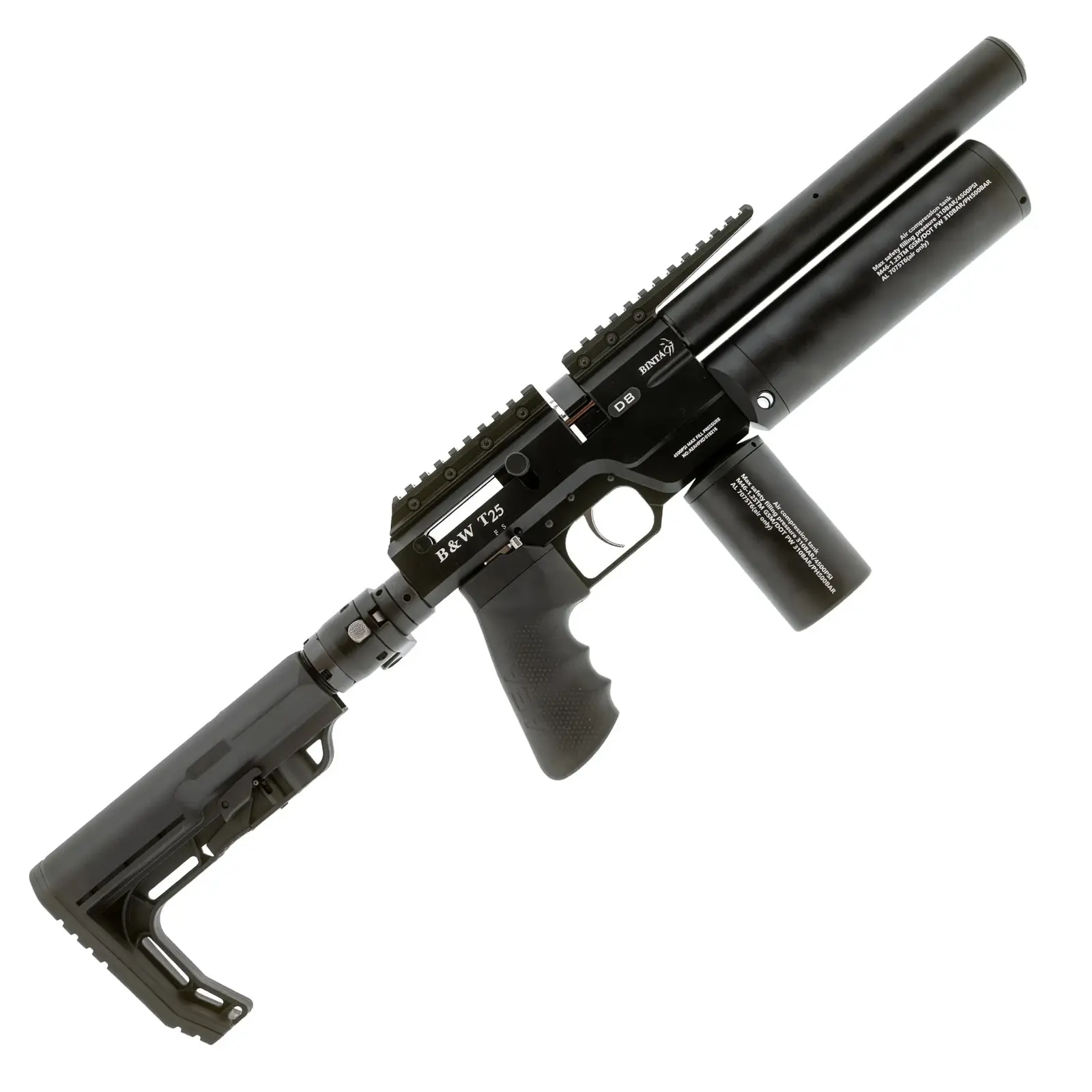 BinTac T25 PCP Carbine | 6,35mm | Semi-Auto