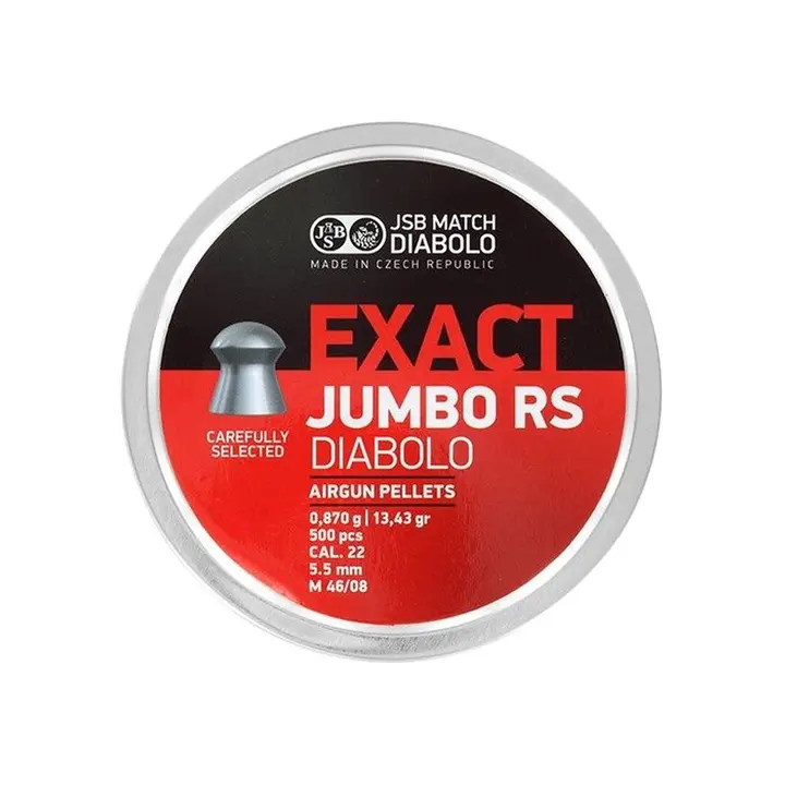 JSB Exact Jumbo RS 5,5mm | 13.43 grains | 500