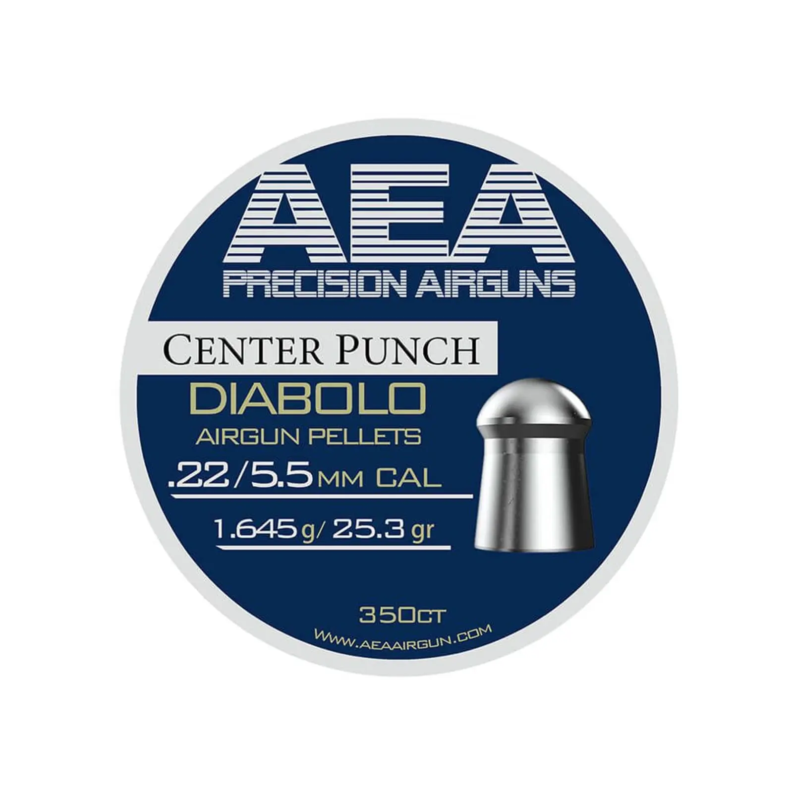 AEA AEA Center Punch Pellets 5,5mm | 25.3 grains