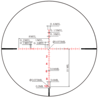 KECK Optics Richtkijker KECK Precision HD | 2-16x50 | FFP | Illuminated Reticle