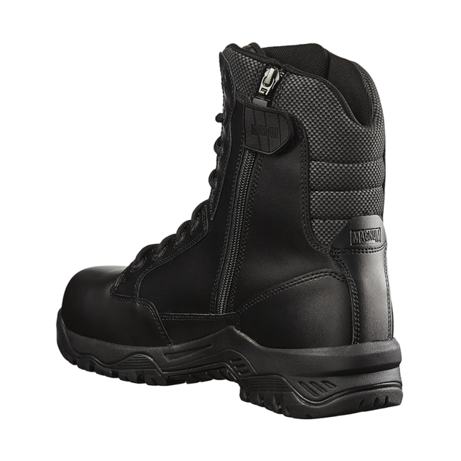 Strike Force 8.0 Waterproof Side-Zip Composite Toe & Plate Uniform Safety Boot