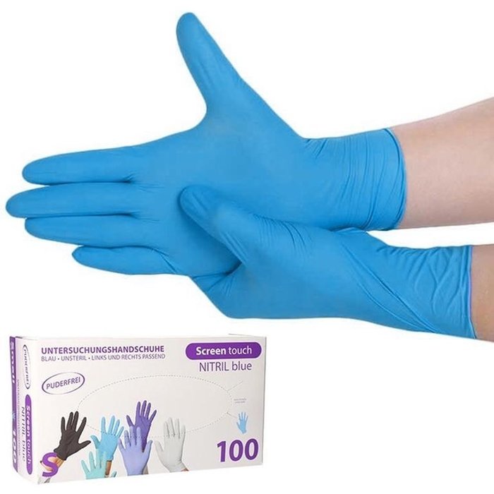 Lesta Wegwerp Handschoenen 100 stuks Nytril - maat S