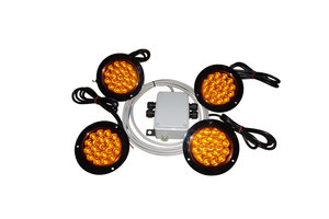 Actieraam lampen set 100 mm in/opbouw inclusief stuurunit Actieraam lampen set 100 mm in/opbouw inclusief stuurunit