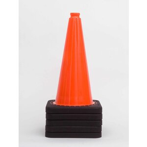 Verkeerspion 50 cm oranje met verzwaarde voet TSS™ series Verkeerspion 50 cm oranje met verzwaarde voet