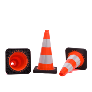 TSS™ series Traffic cone 500 mm with 2 reflective sheets class 2