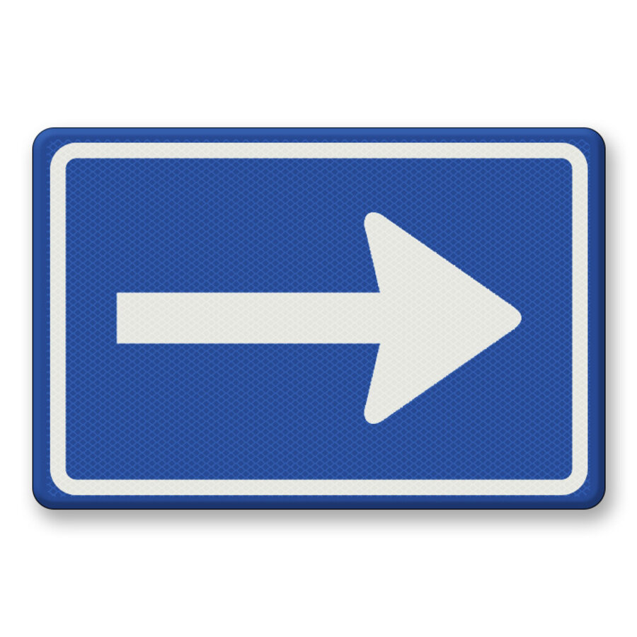 Traffic Sign RVV C04 - One way