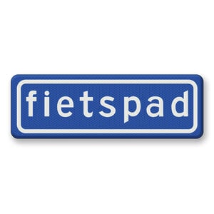 Verkeersbord RVV G13 - Fietspad