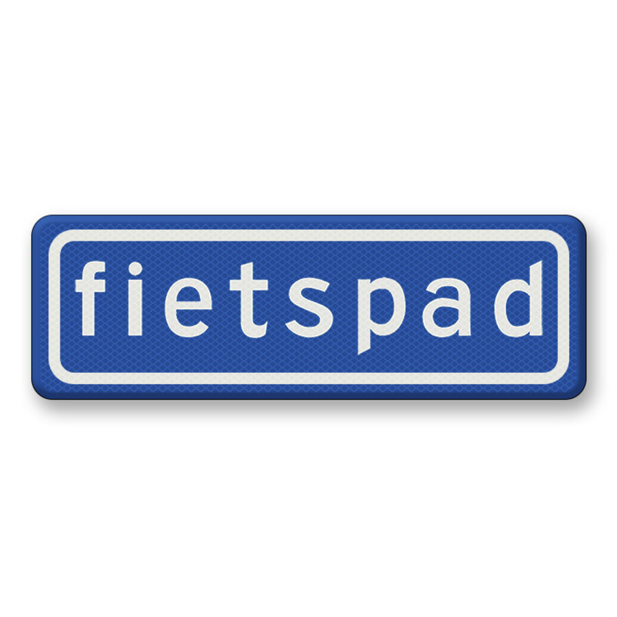 Verkeersbord RVV G13 - Fietspad Verkeersbord RVV G13 - Fietspad