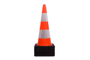 Traffic cone 75 cm orange with 2 reflective tapes RA2 TSS™ series Traffic cone 75 cm orange with 2 reflective tapes RA2