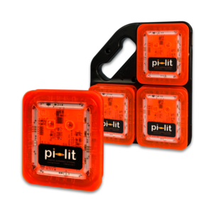 Pi-Lit Smart LED Road Flares orange