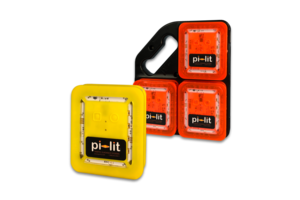 Pi-Lit Smart LED Road Flares yellow Pi-Lit Smart LED Road Flares yellow