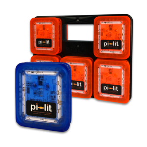Pi-Lit Slimme LED Road Flares blauw