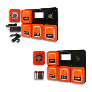 Pi-Lit Smart LED Road Flares red Pi-Lit Smart LED Road Flares red