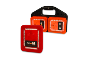 Pi-Lit Smart LED Road Flares red Pi-Lit Smart LED Road Flares red