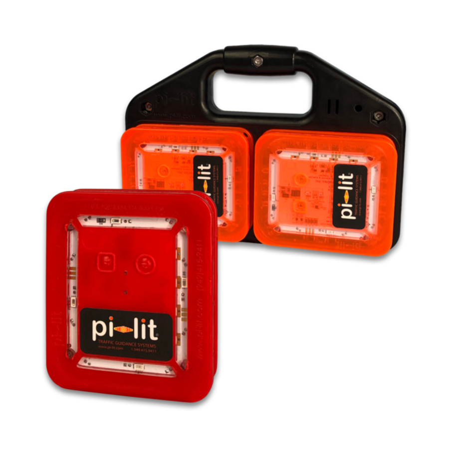 Pi-Lit Smart LED Road Flares red Pi-Lit Smart LED Road Flares red