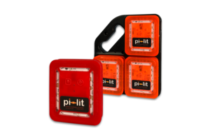 Pi-Lit Smart LED Road Flares red Pi-Lit Smart LED Road Flares red