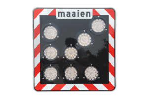 Actieframe with LED arrow 60 x 60 cm Actieframe with LED arrow 60 x 60 cm