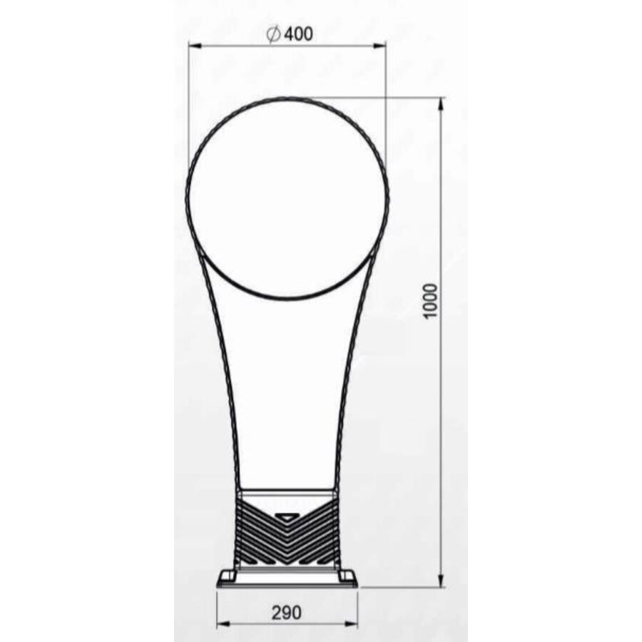 Flexibele Verkeerszuil BB22 - D02