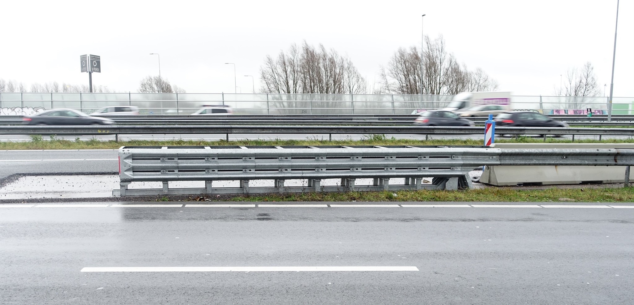 Wegbeveiliging op de A4 voor Rijnlandroute