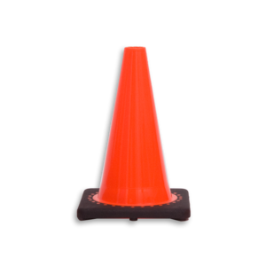 TSS™ series Traffic Cone 30 cm fluor orange with weighted base