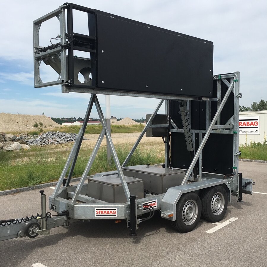 High Level Overhead VMS Trailer High Level Overhead VMS Trailer