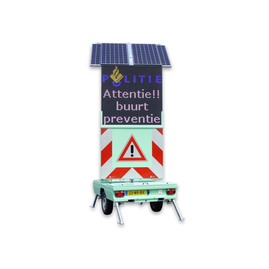 Solar Tekstkar - Full Color LED display (80x80) Solar Tekstkar - Full Color LED display (80x80)