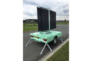 Solar Tekstkar - Full Color LED display (80x80) Solar Tekstkar - Full Color LED display (80x80)